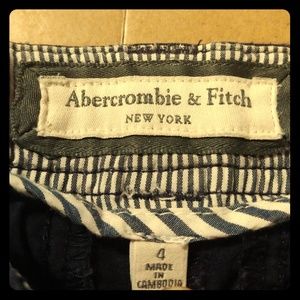 Abercrombie and Fitch Navy Shorts